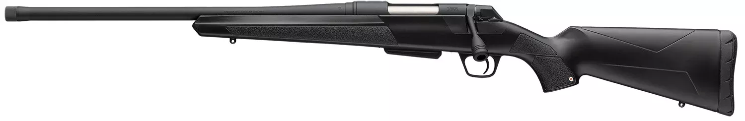 Winchester Repeating Arms 535783220 XPR SR Full Size 308 Win 3+1 20″ Black Perma-Cote Threaded Sporter Barrel & Drilled & Tapped Steel Receiver, Fixed Matte Black Synthetic Stock, Left Hand