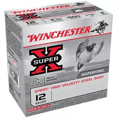 Winchester Super-X 12 Ga 3″ #3 Steel 1 1/16oz 25 Rounds