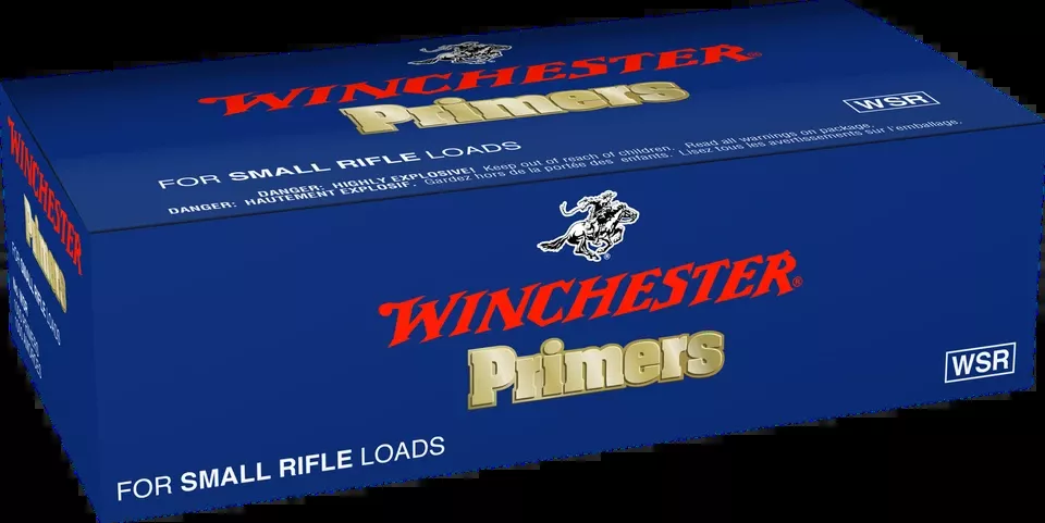 Winchester WSR Centerfire Small Rifle Ammo - 1000 Rounds Per Box, 5 Cases