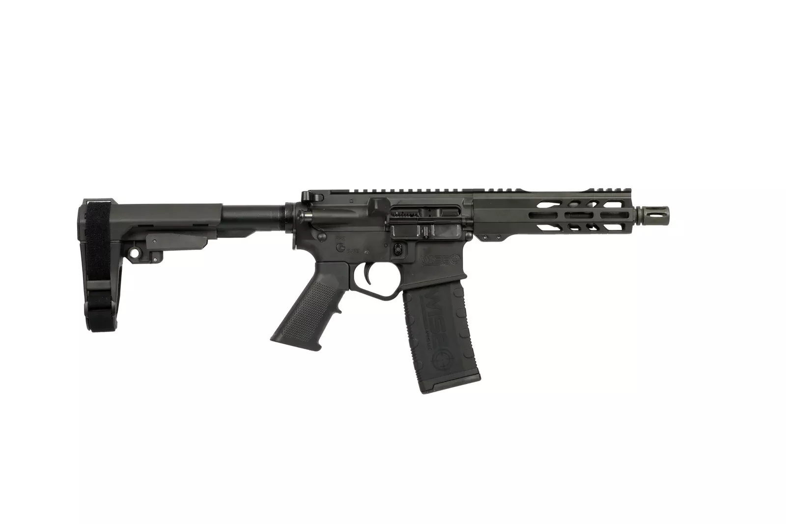 WISE ARMS WA-15B 5.56MM BLK 7.5″ SBA3