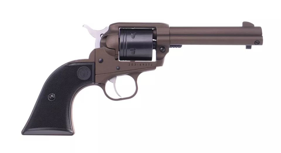 "Wrangler 22LR Midnight Bronze 4.6" Revolver"