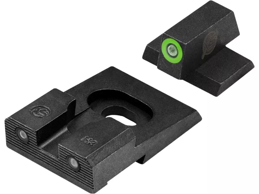 XS Sight Systems R3D 2.0 Sight Set for Ruger Security 380 Green