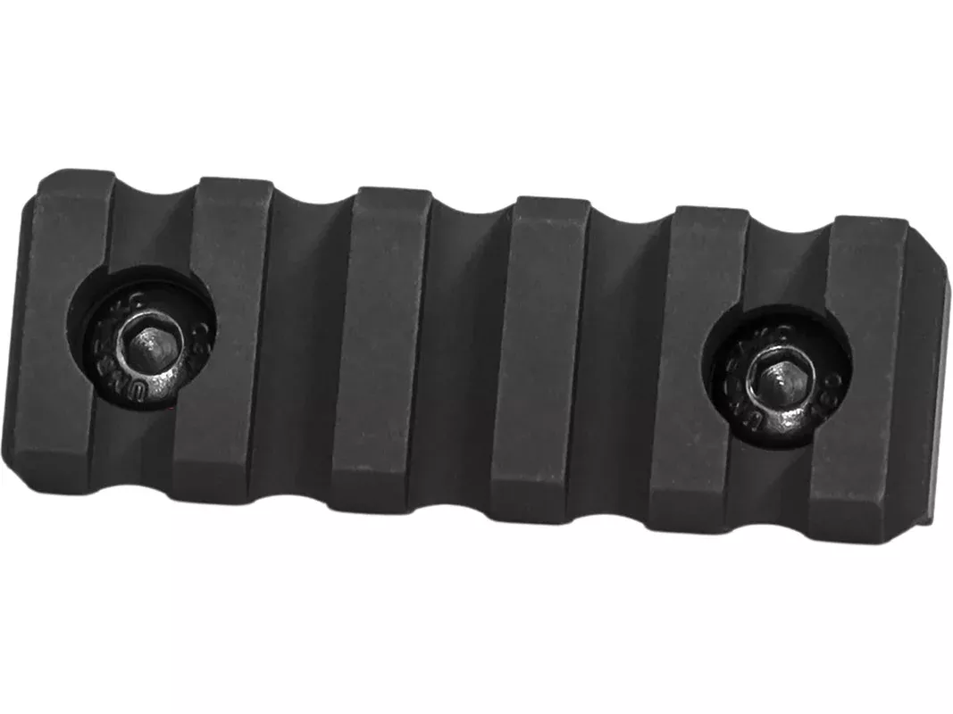 Yankee Hill Machine M-LOK Picatinny Rail Section 5-Slot Aluminum Black
