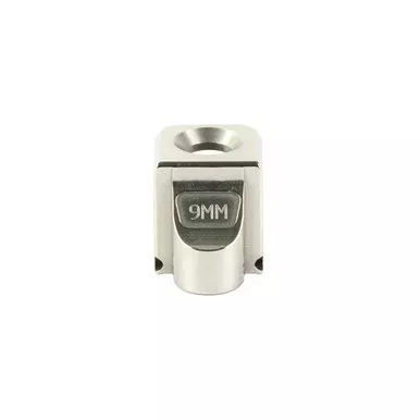 Zaffiri Precision Blowhole Compensator for Glock 43, 43X, 48 1/2×28 Thread Stainless Steel