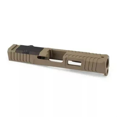 Zaffiri Precision ZPS.1 Slide Glock 19 Gen 3 9mm Luger Optics Ready FDE