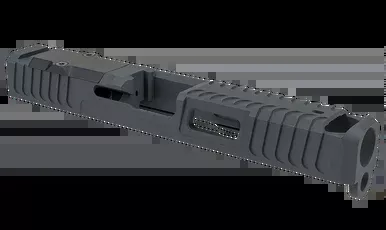 Zaffiri Precision ZPS.B.17.SG Slide Glock 17 Gen 3 Sniper Gray