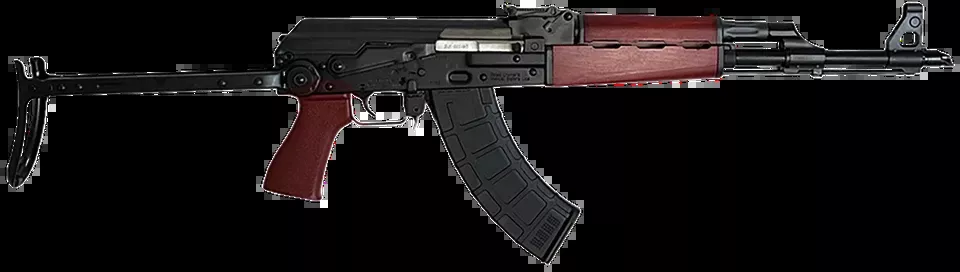 Zastava Arms USA ZPAPM70 7.62x39mm Rifle with Serbian Red Wood, Underfolding Stock