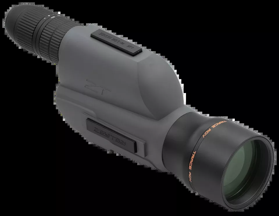 Zero Tech Optics TR206080F Trace Advanced Spotting Scope with 20-60x Magnification and 80mm Objective Lens, OSR-MRAD Reticle