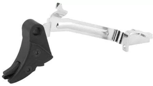 ZEV TechFALSElogies Pro Curved Trigger Bar Kit For Gen 5 Glocks Black w/ Safety Includes Connector CFT-PRO-BA