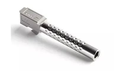 Zev Technologies Dimpled Barrel | Fits Glock 19 | Gen 1-5 | Unthreaded | Stainless | BBL19D