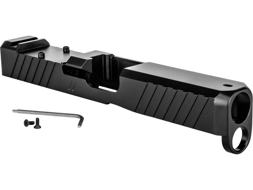 ZEV Technologies Z19 Duty Slide for Glock 19 Gen 5 RMR Optic Cut Black DLC