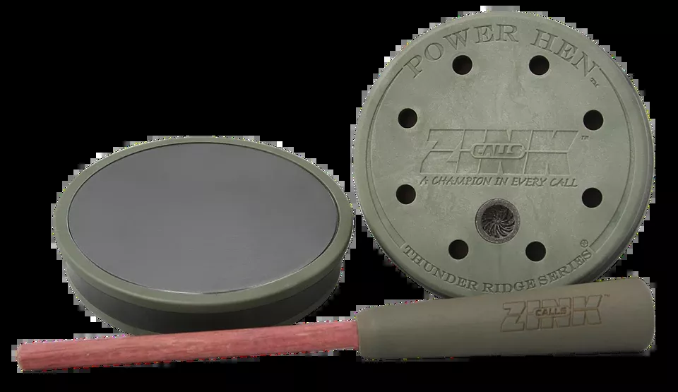 ZINK ZNKZNK303 Thunder Ridge Friction Call - Green/Purple Wood/Slate Turkey Sounds