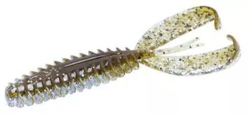 ZOOM 4.5" Z-CRAW 6PK GRN PUMP FLASH