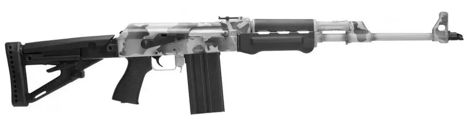 ZPAP M77 .308 WIN Snow Camo Poly Rifle
