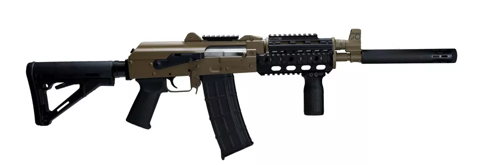 ZPAP85 5.56 FDE Rifle - 30+1 Capacity, 16" Barrel