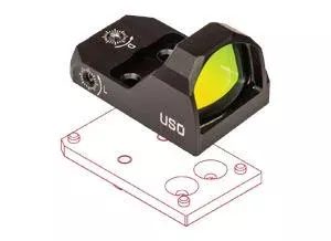 ZRO Delta MODULUS Mounting Plate for US Optics DRS